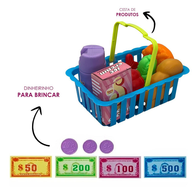 Caixa Registradora com Luz e Som