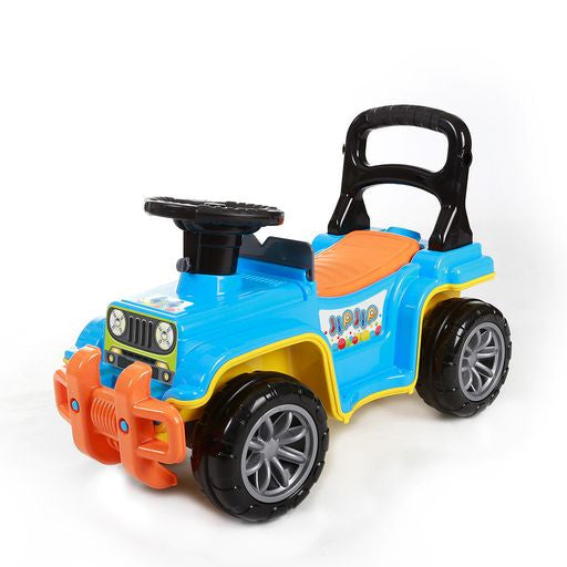 Carrinho de Brinquedo Jip Jip Infantil Empurrador Colorido