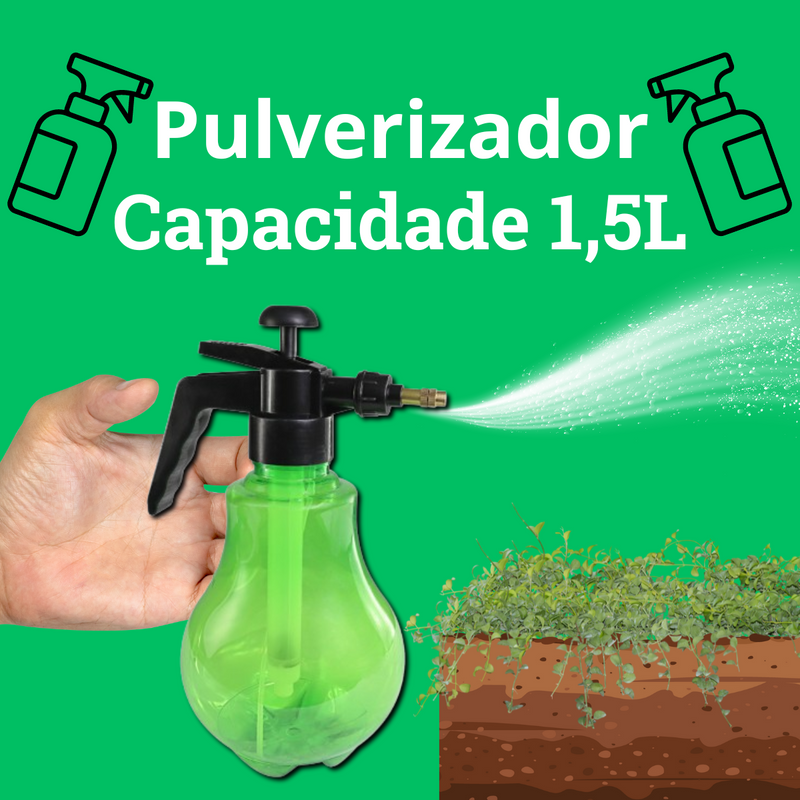 Pulverizador Manual de Plástico 1,5 Litros